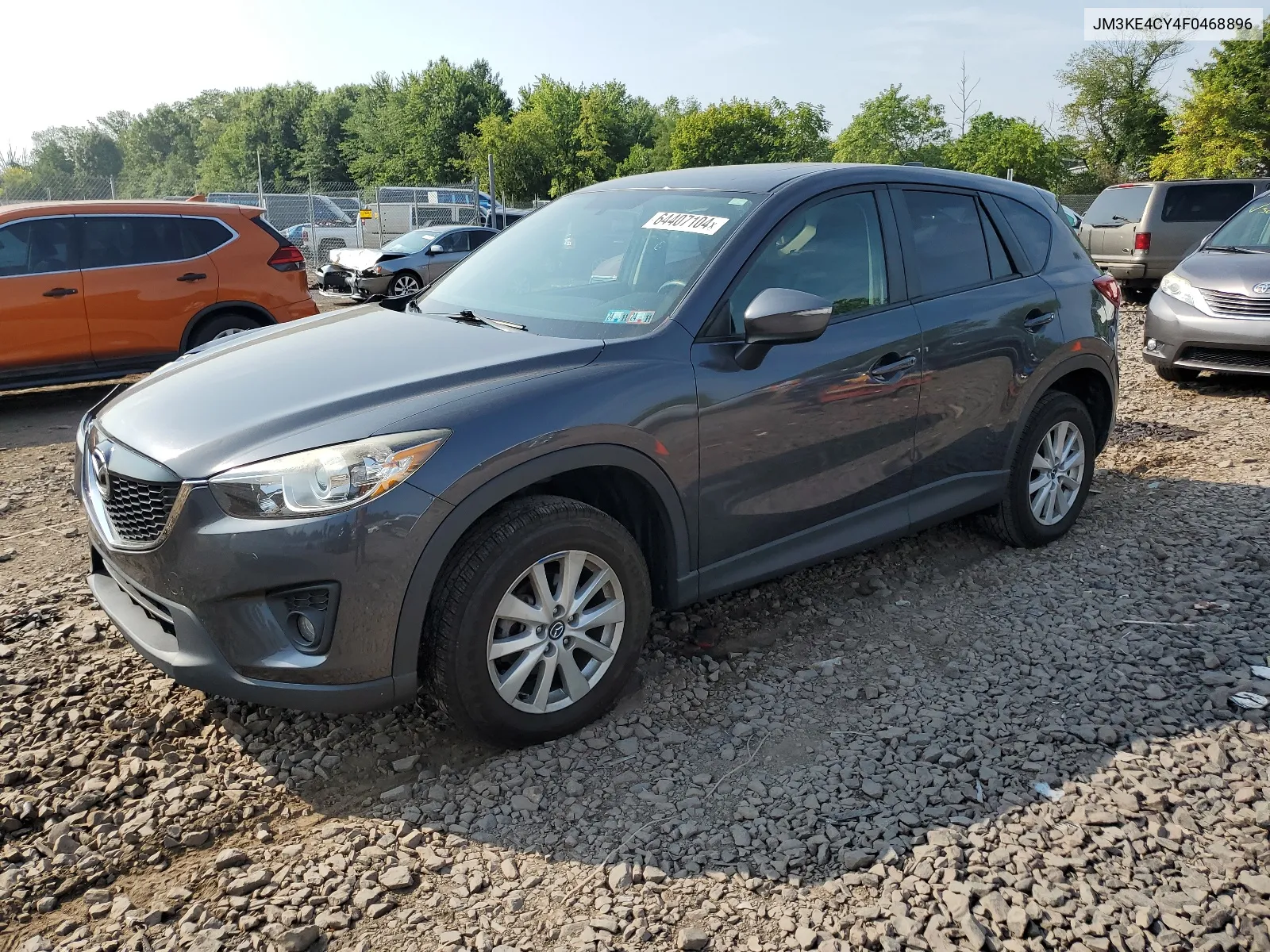 2015 Mazda Cx-5 Touring VIN: JM3KE4CY4F0468896 Lot: 64407104