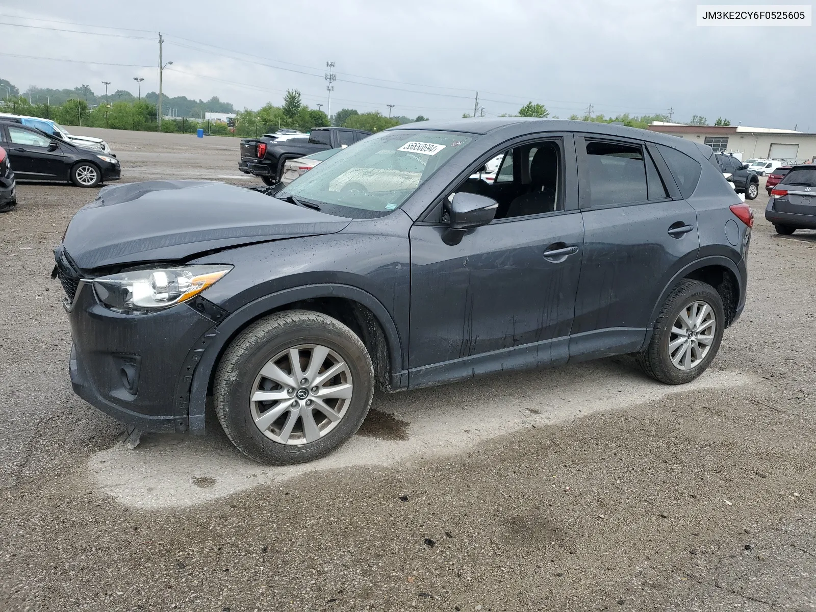 JM3KE2CY6F0525605 2015 Mazda Cx-5 Touring