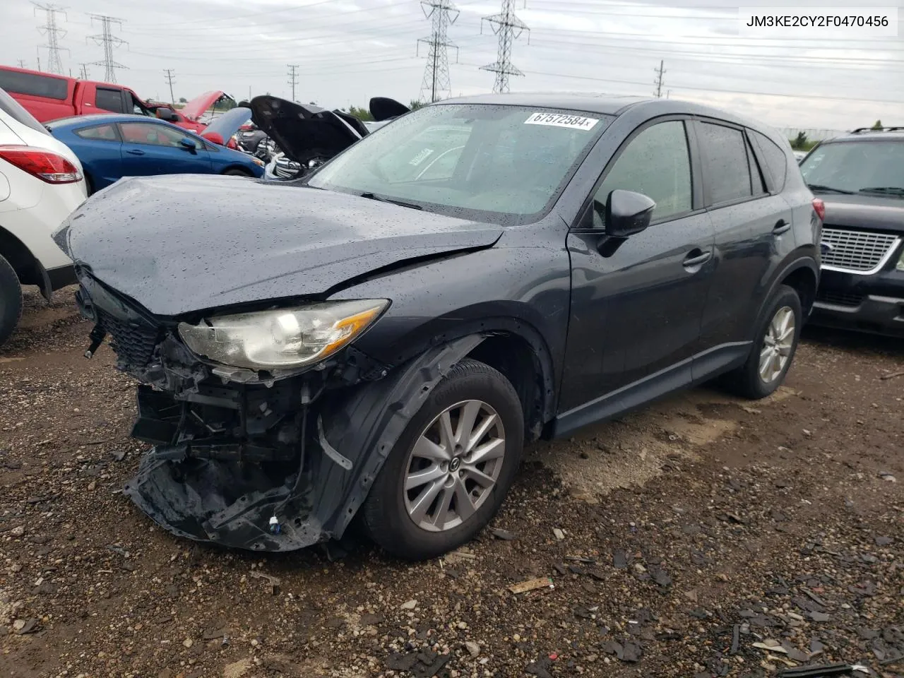 JM3KE2CY2F0470456 2015 Mazda Cx-5 Touring