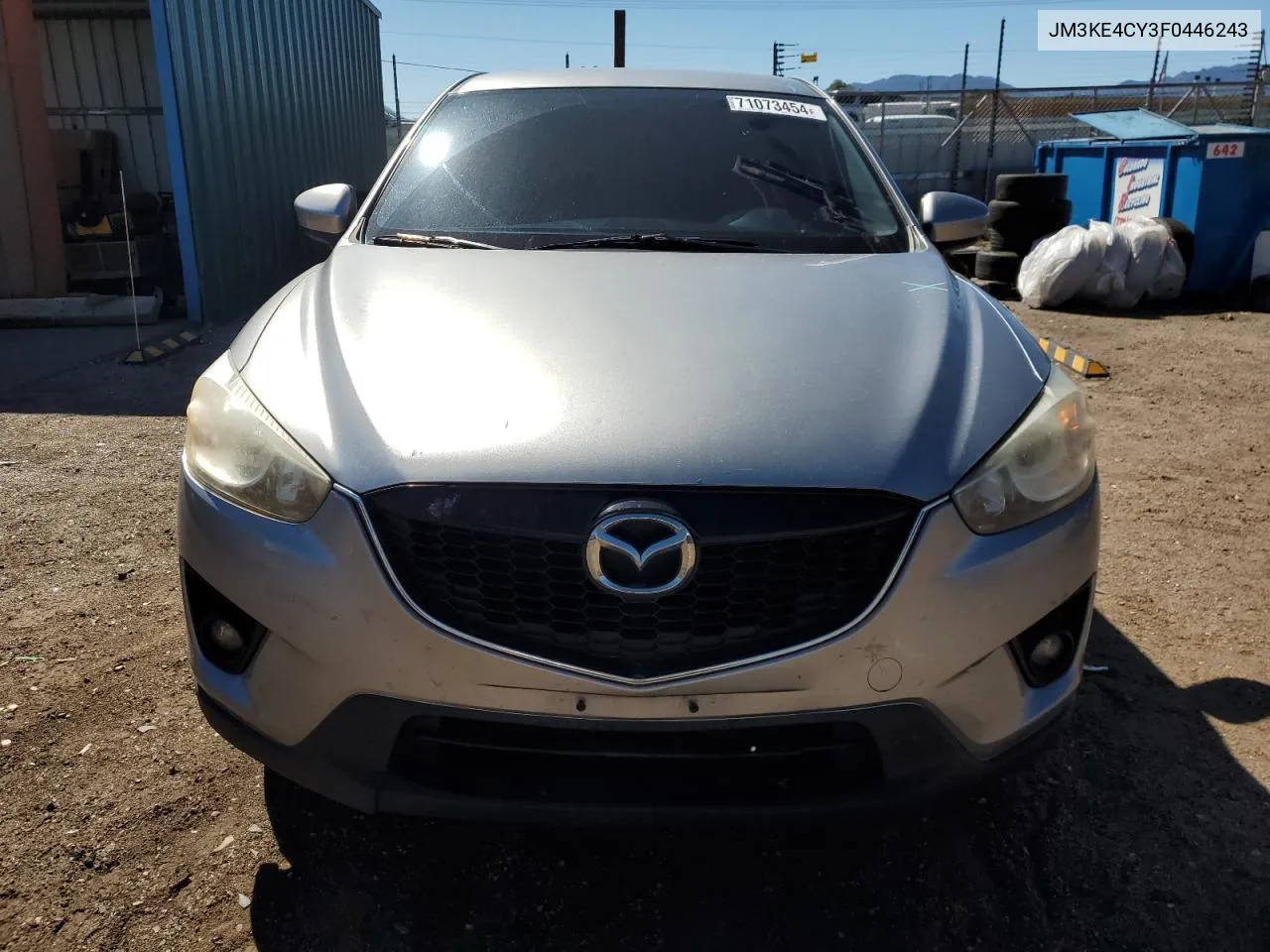 JM3KE4CY3F0446243 2015 Mazda Cx-5 Touring