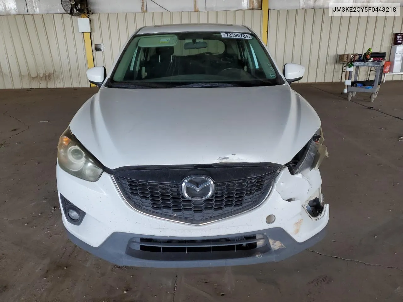 2015 Mazda Cx-5 Touring VIN: JM3KE2CY5F0443218 Lot: 72596704