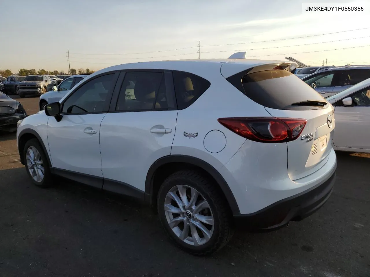 JM3KE4DY1F0550356 2015 Mazda Cx-5 Gt