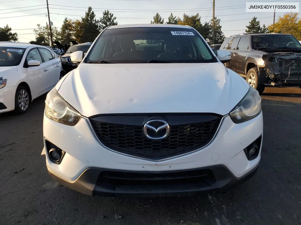 2015 Mazda Cx-5 Gt VIN: JM3KE4DY1F0550356 Lot: 74087154