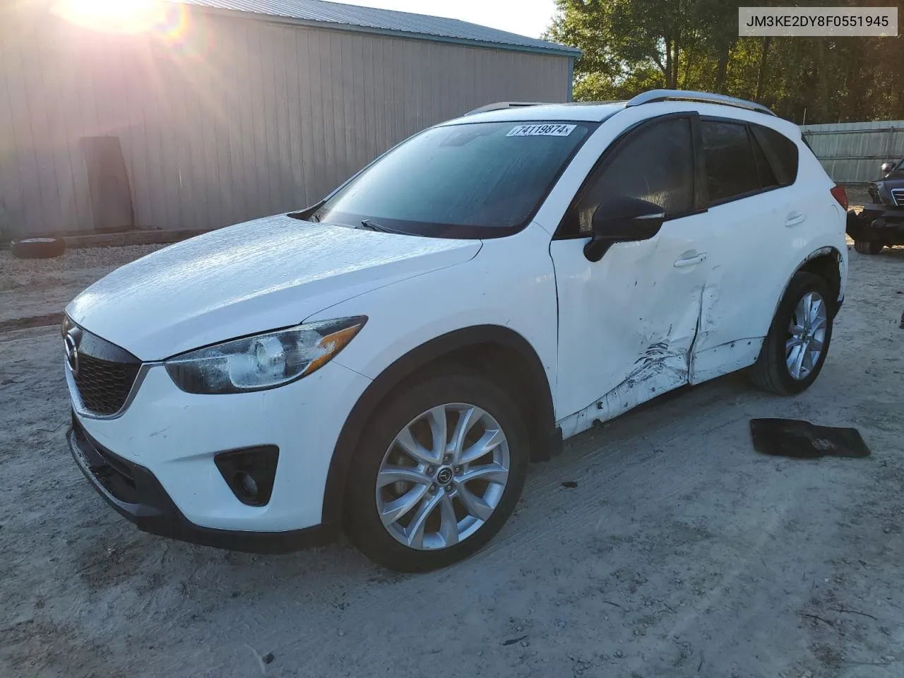 JM3KE2DY8F0551945 2015 Mazda Cx-5 Gt