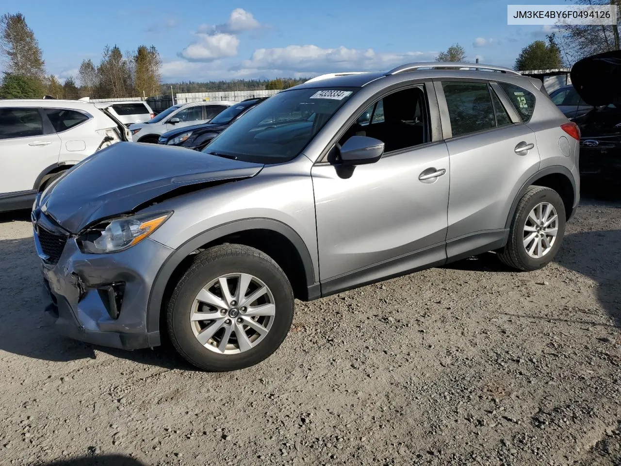 2015 Mazda Cx-5 Sport VIN: JM3KE4BY6F0494126 Lot: 74328334