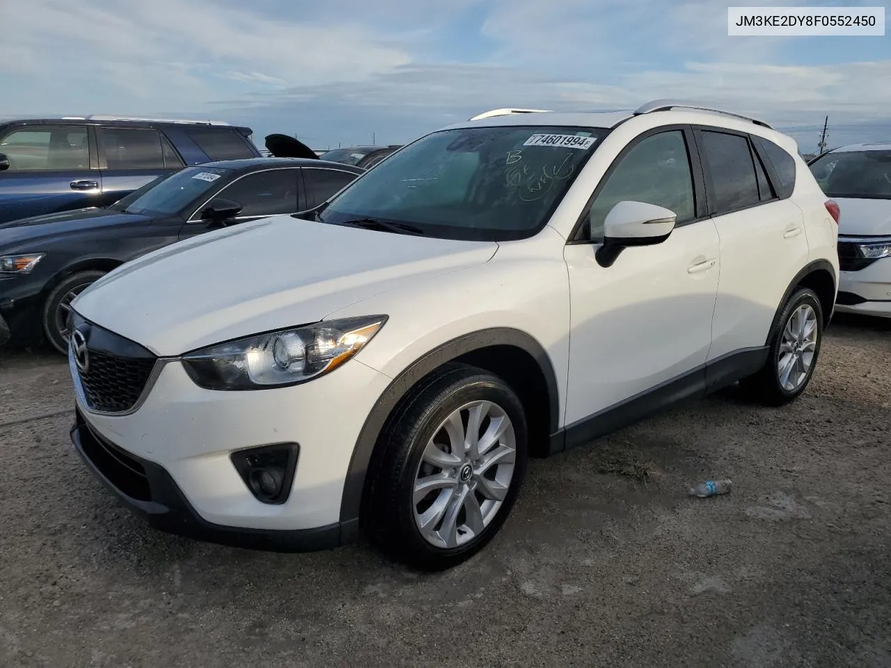 2015 Mazda Cx-5 Gt VIN: JM3KE2DY8F0552450 Lot: 74601994