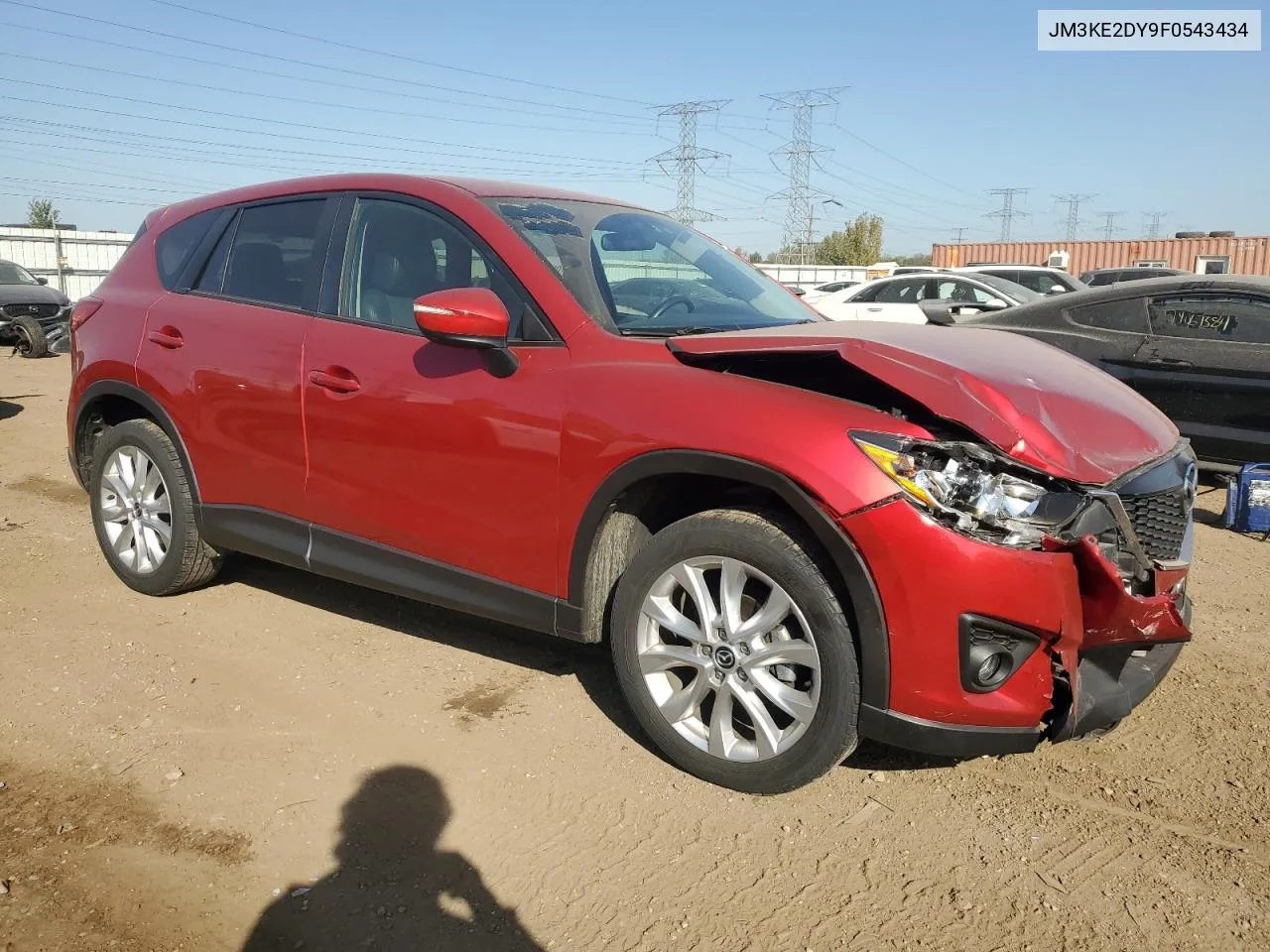 2015 Mazda Cx-5 Gt VIN: JM3KE2DY9F0543434 Lot: 74910944