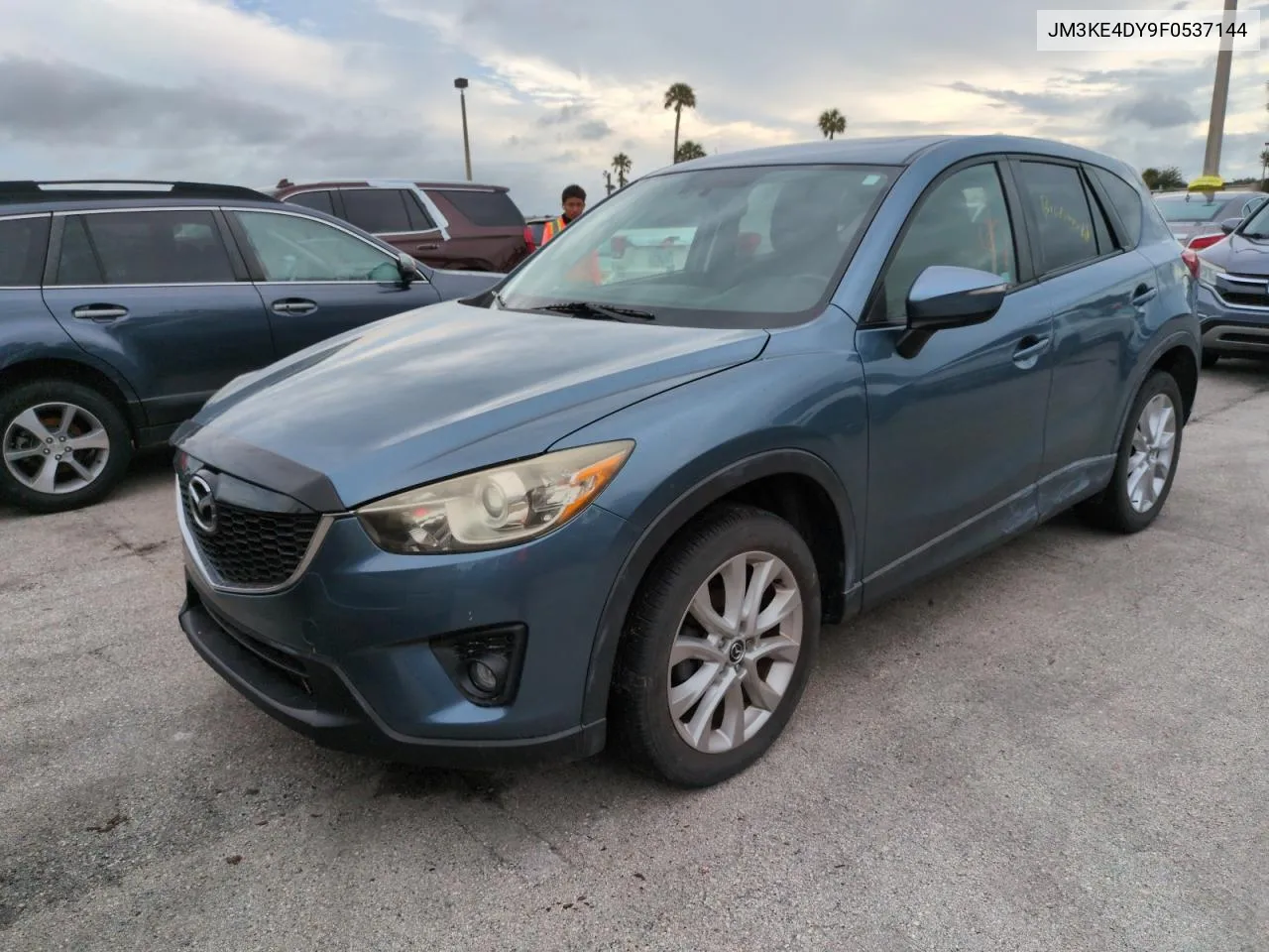 JM3KE4DY9F0537144 2015 Mazda Cx-5 Gt