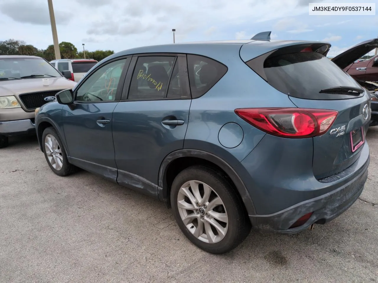 JM3KE4DY9F0537144 2015 Mazda Cx-5 Gt