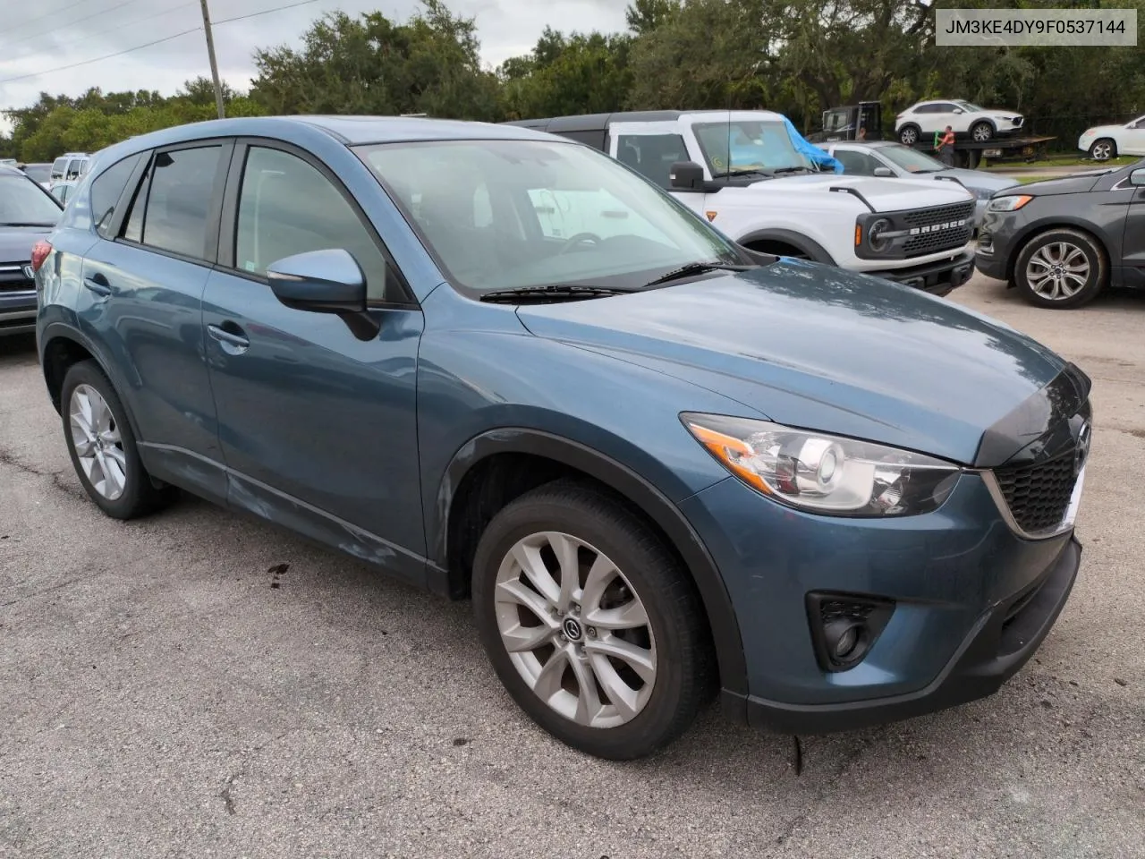 JM3KE4DY9F0537144 2015 Mazda Cx-5 Gt