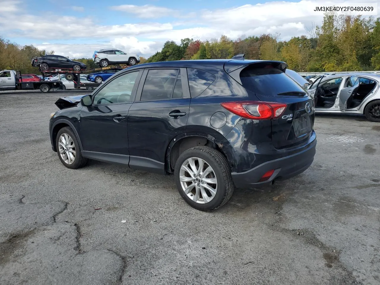 2015 Mazda Cx-5 Gt VIN: JM3KE4DY2F0480639 Lot: 75248594