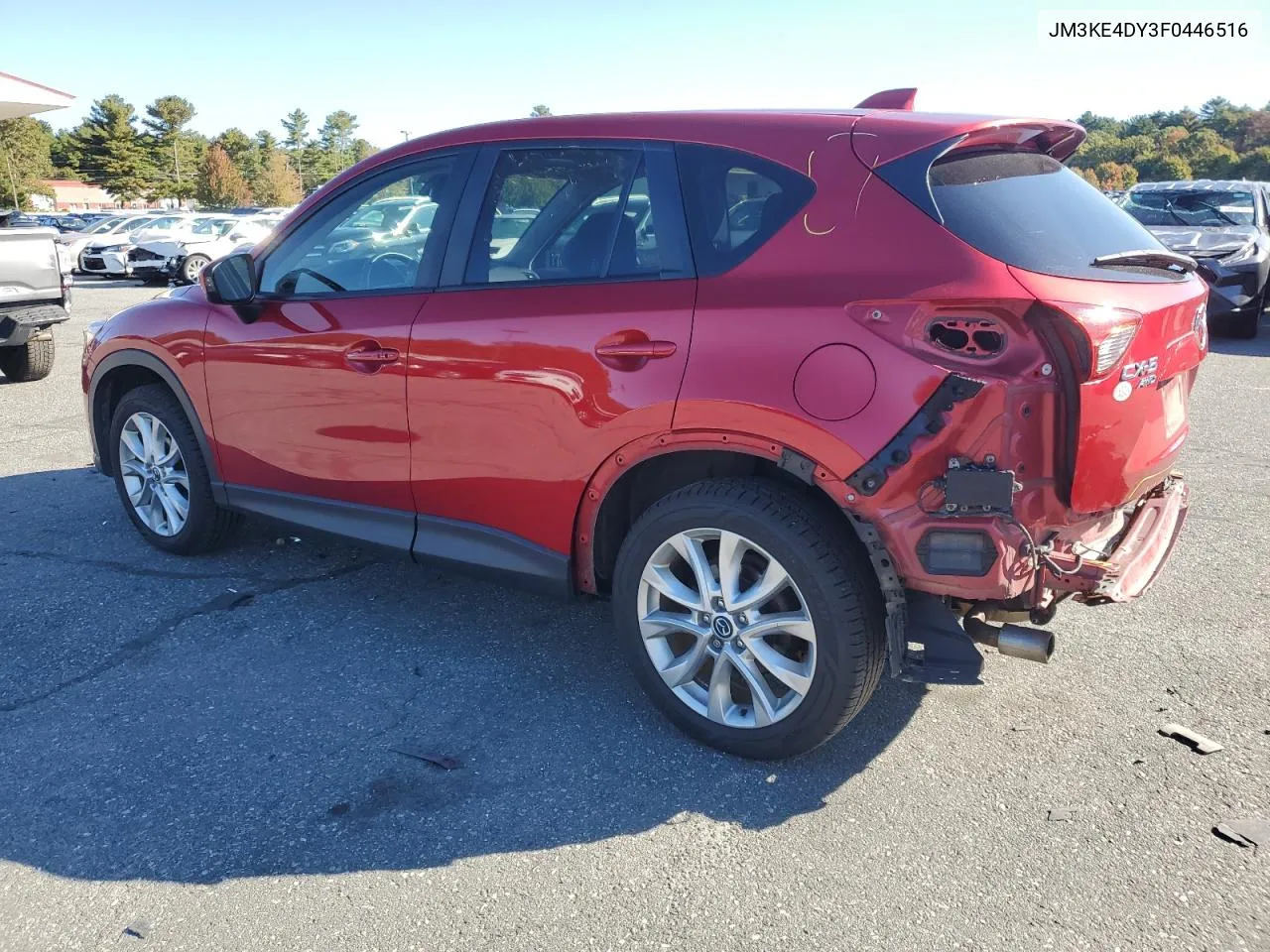 2015 Mazda Cx-5 Gt VIN: JM3KE4DY3F0446516 Lot: 75573854