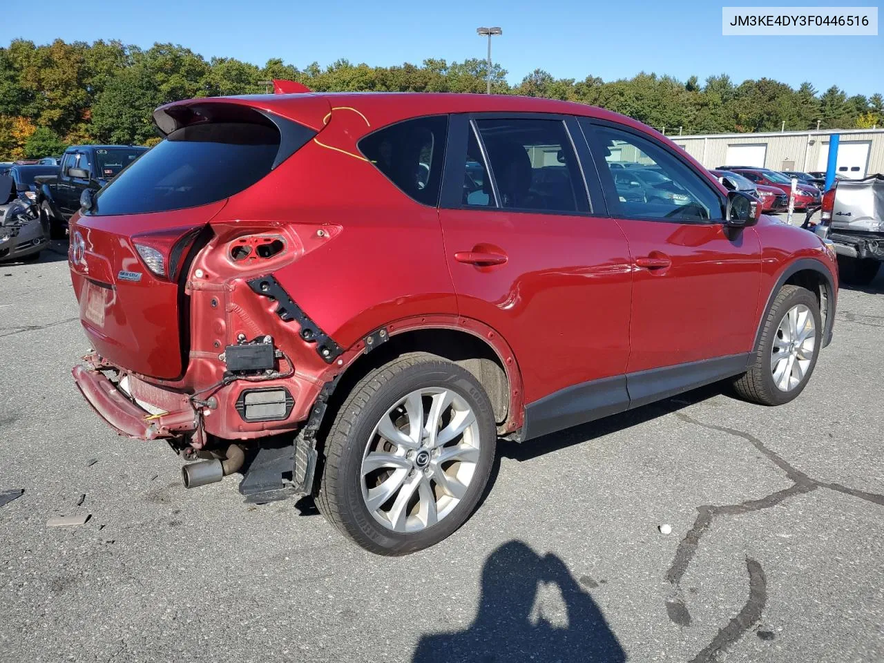 JM3KE4DY3F0446516 2015 Mazda Cx-5 Gt