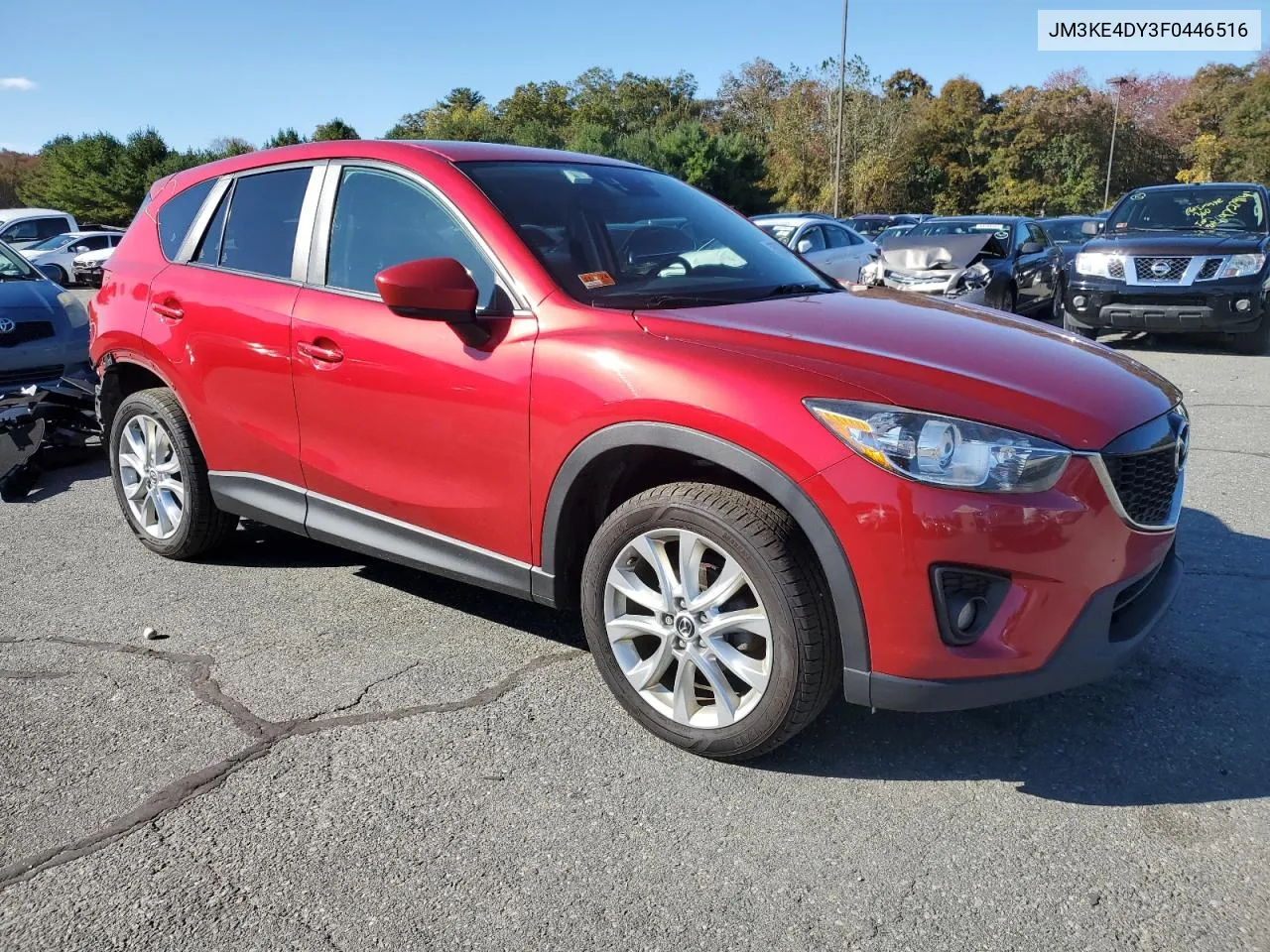 2015 Mazda Cx-5 Gt VIN: JM3KE4DY3F0446516 Lot: 75573854