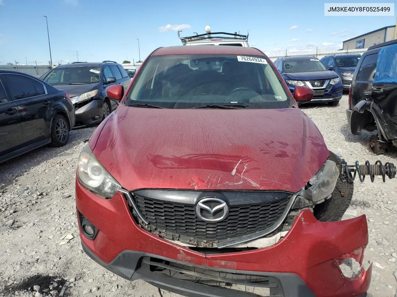 2015 Mazda Cx-5 Gt VIN: JM3KE4DY8F0525499 Lot: 76264934