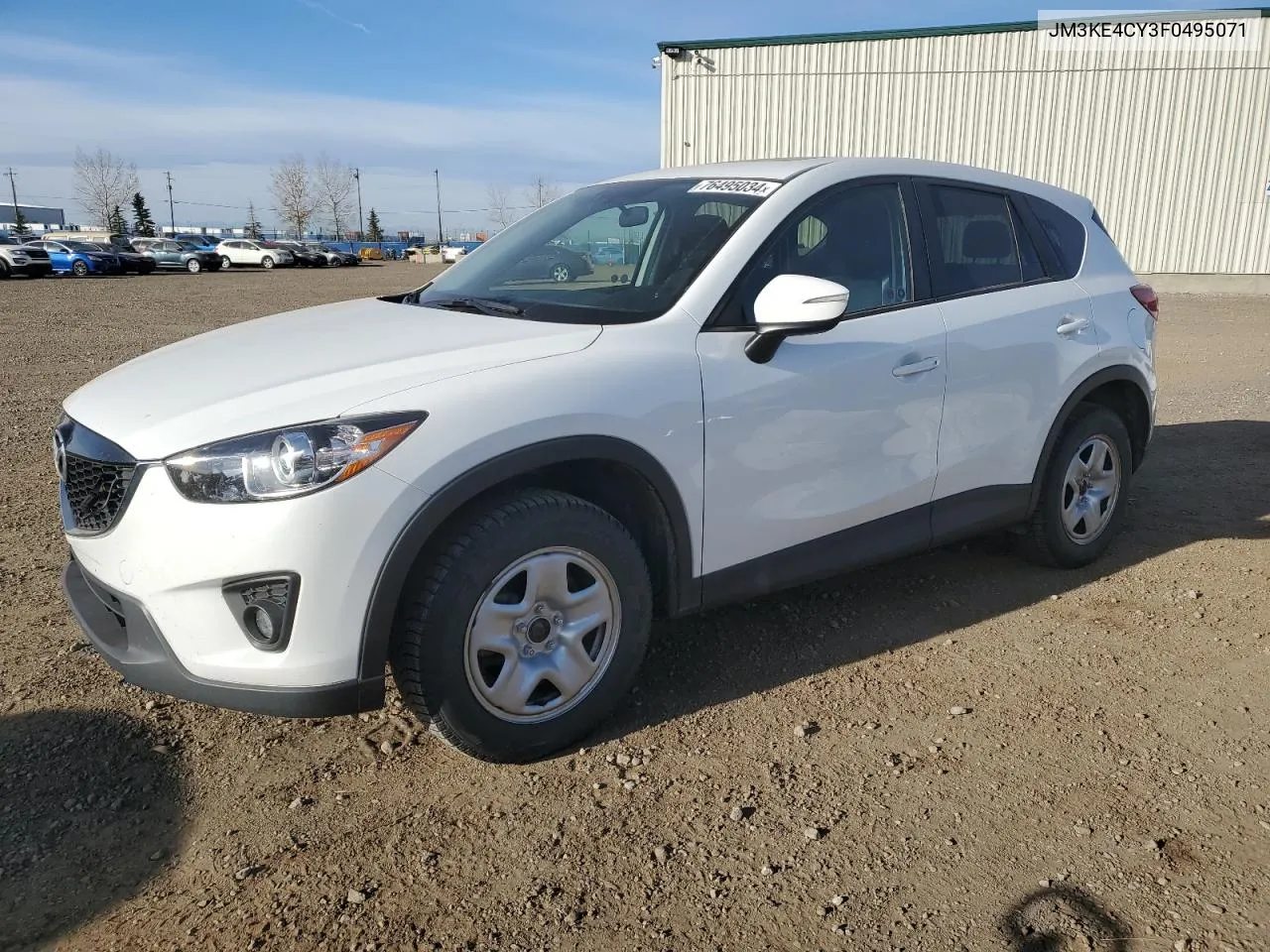 2015 Mazda Cx-5 Touring VIN: JM3KE4CY3F0495071 Lot: 76495034