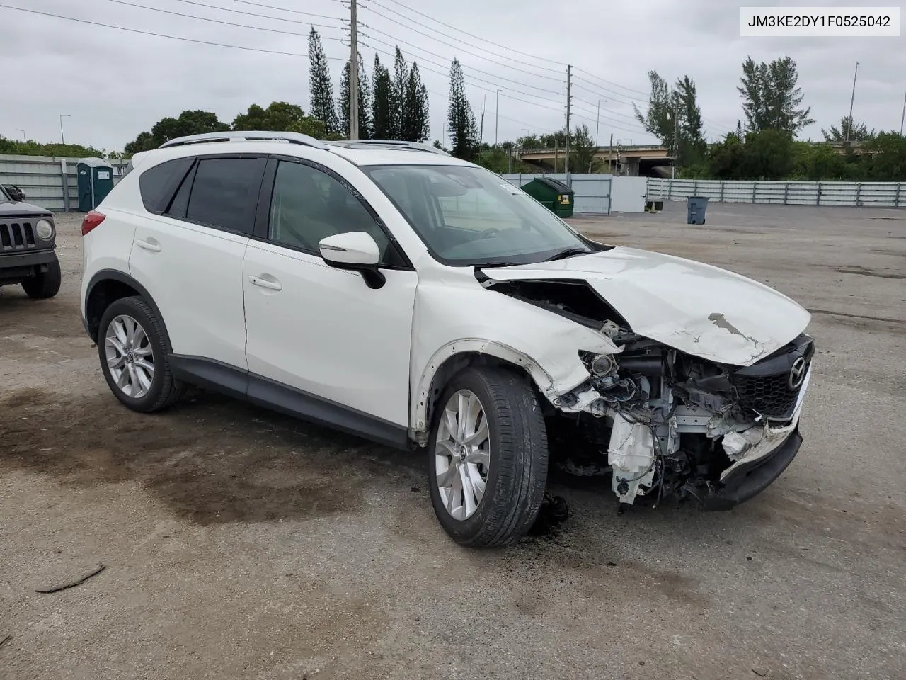 JM3KE2DY1F0525042 2015 Mazda Cx-5 Gt