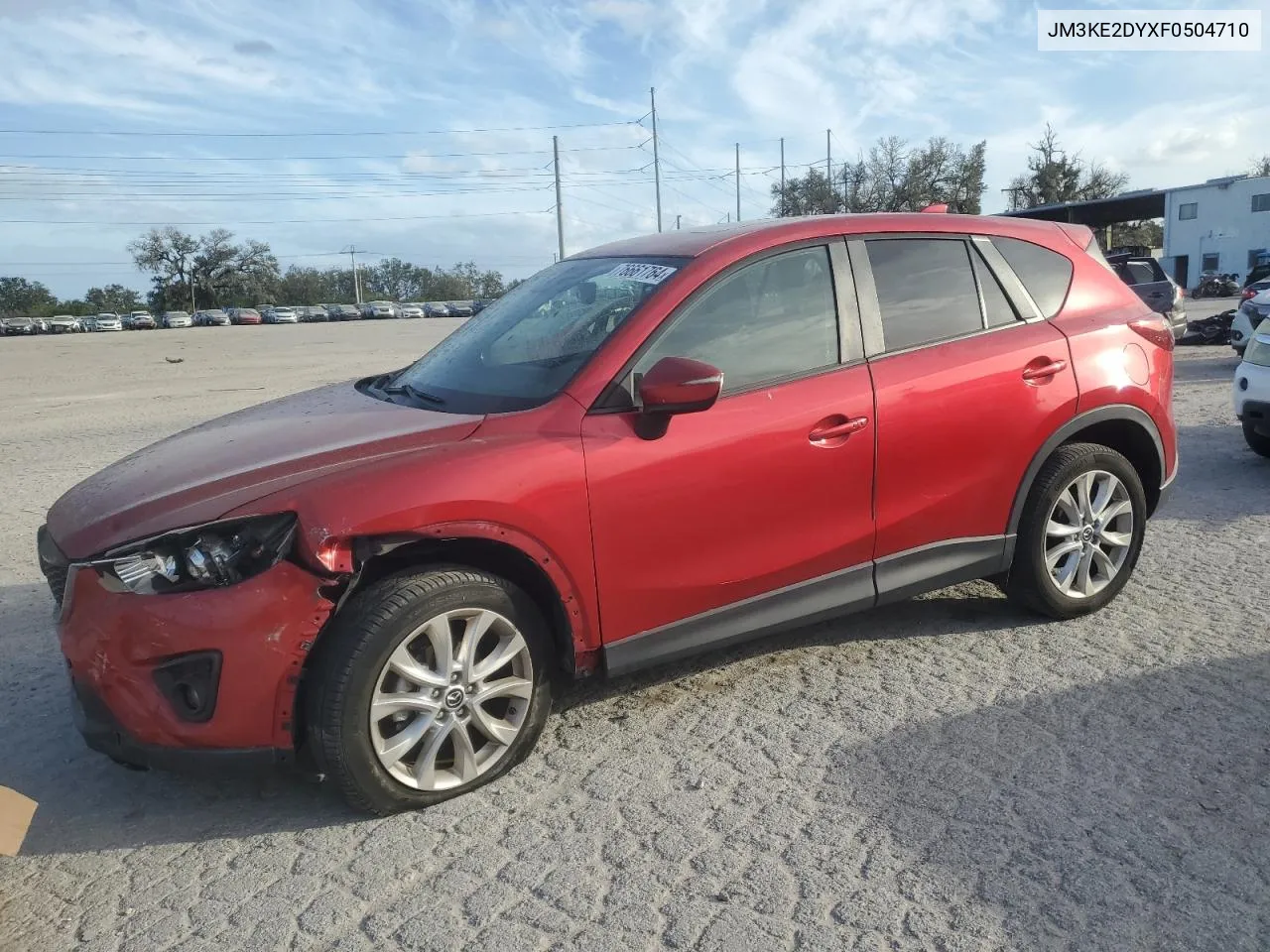 2015 Mazda Cx-5 Gt VIN: JM3KE2DYXF0504710 Lot: 76661764