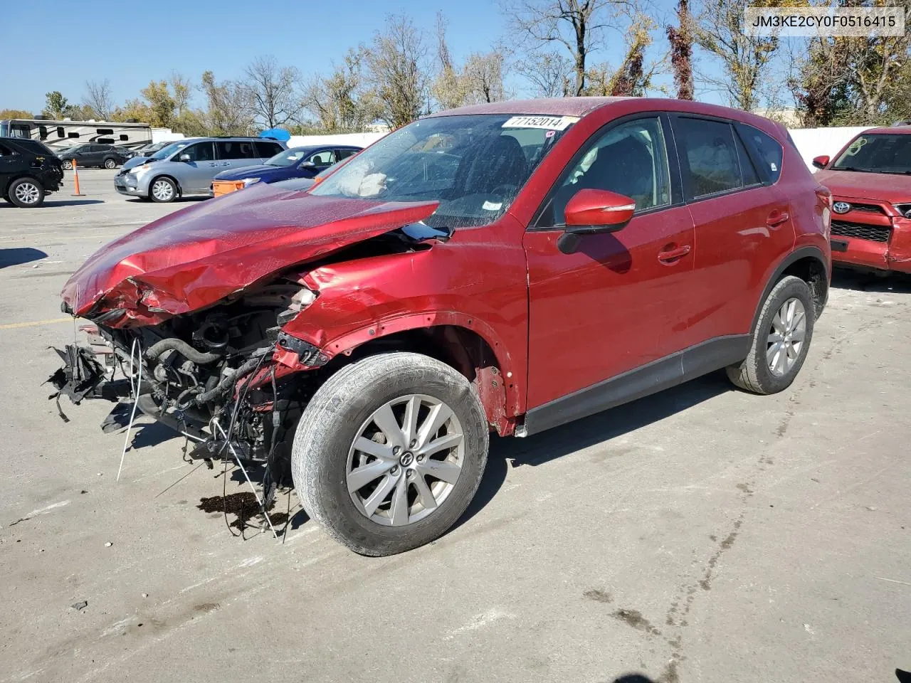 2015 Mazda Cx-5 Touring VIN: JM3KE2CY0F0516415 Lot: 77152014