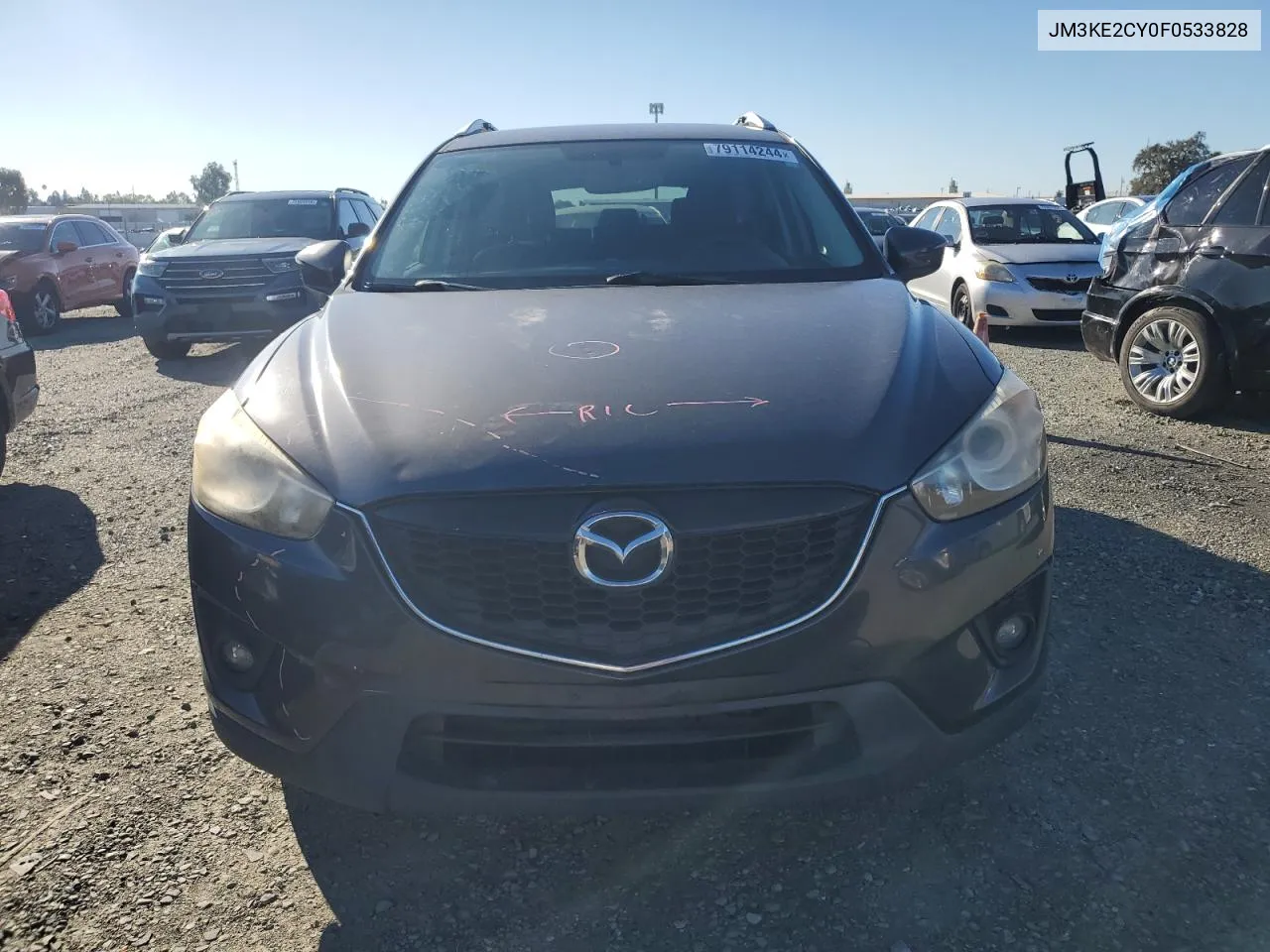 2015 Mazda Cx-5 Touring VIN: JM3KE2CY0F0533828 Lot: 79114244