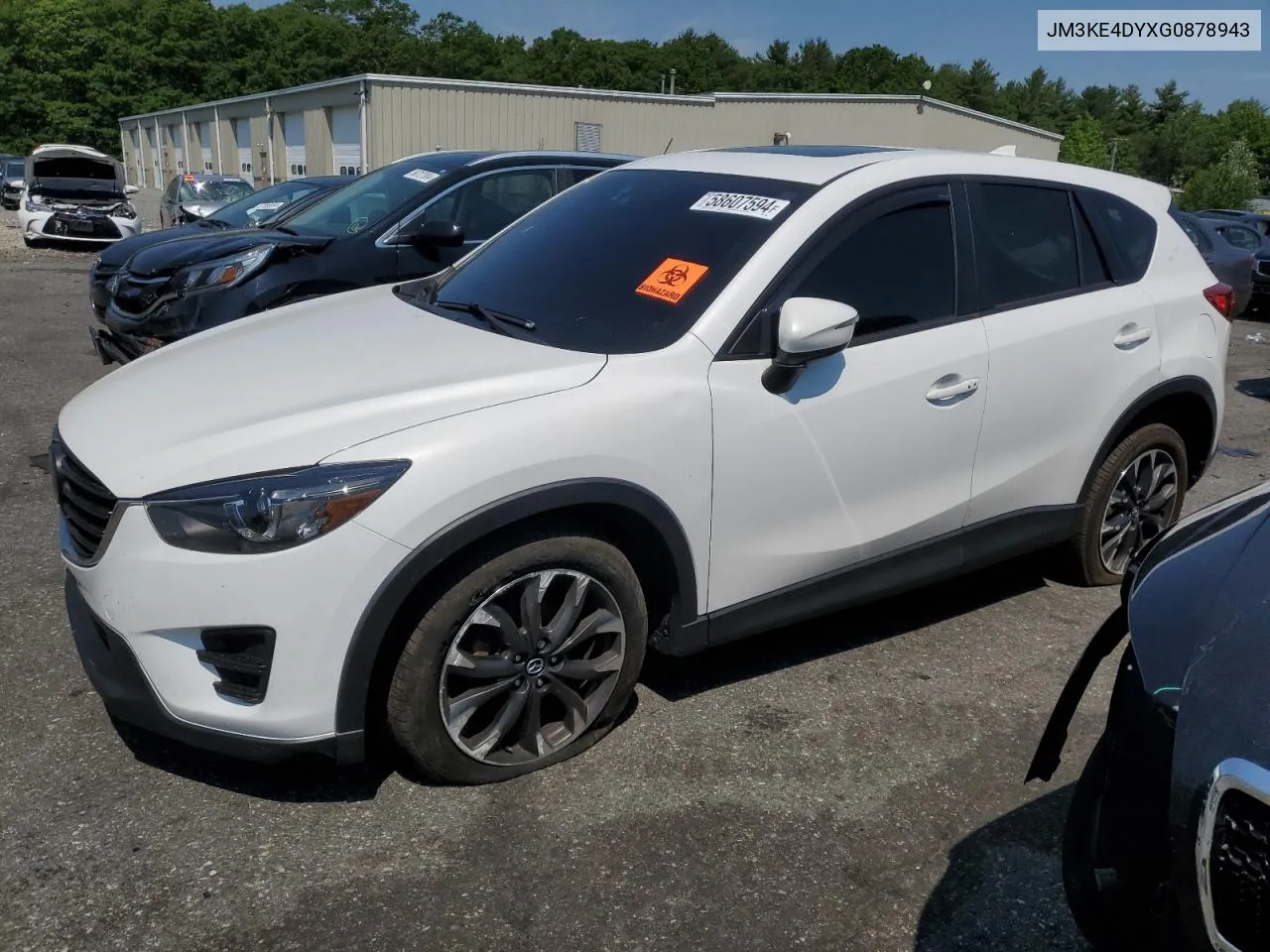 JM3KE4DYXG0878943 2016 Mazda Cx-5 Gt