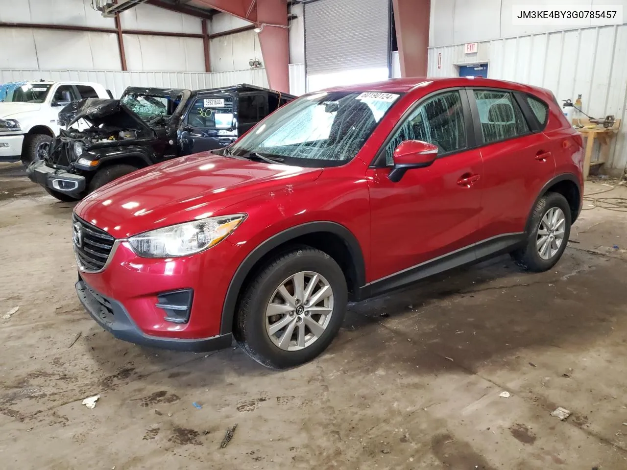 2016 Mazda Cx-5 Sport VIN: JM3KE4BY3G0785457 Lot: 60190124