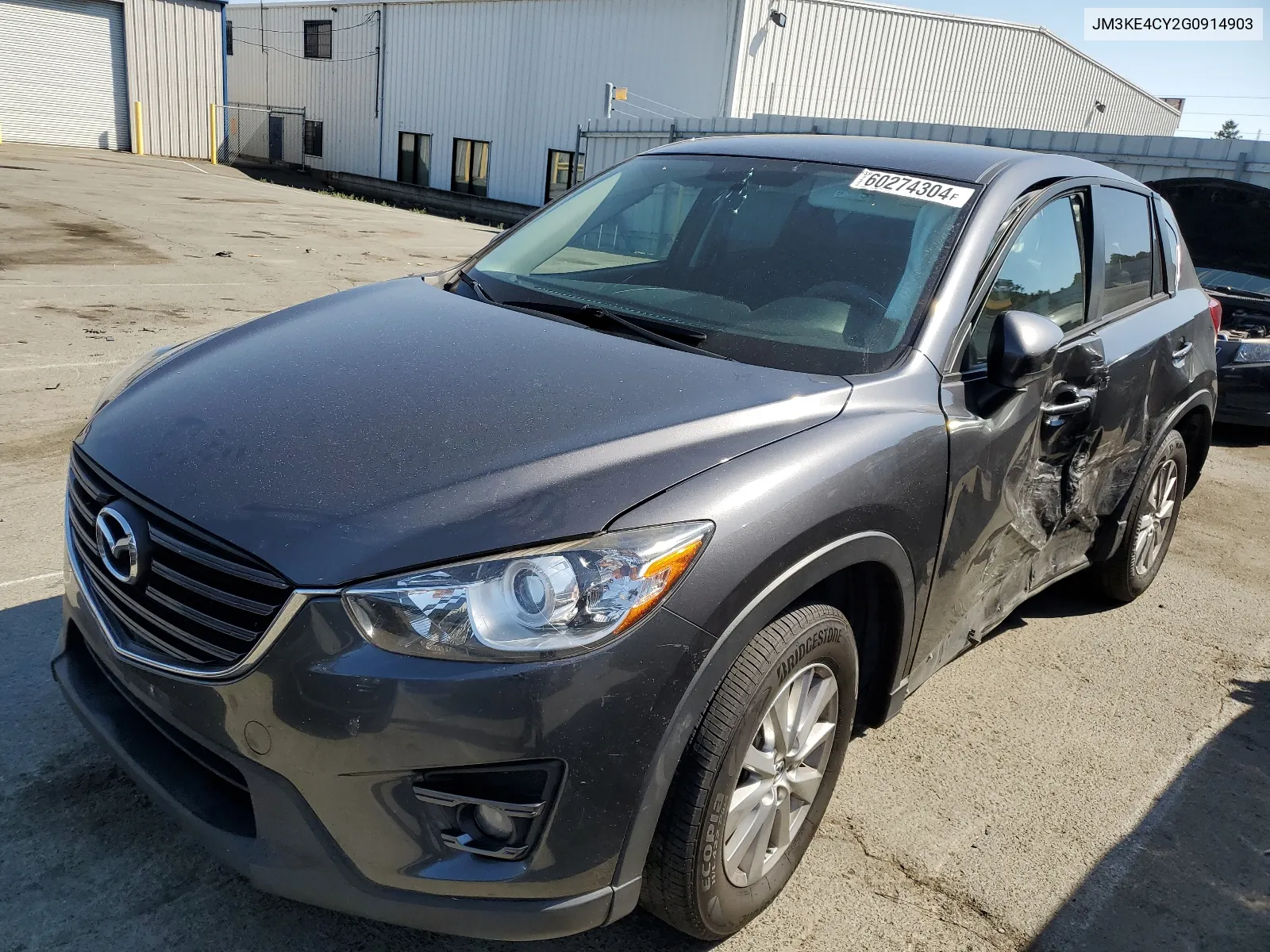 2016 Mazda Cx-5 Touring VIN: JM3KE4CY2G0914903 Lot: 60274304