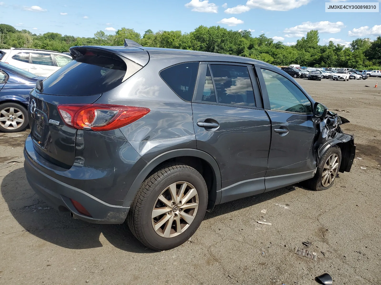 JM3KE4CY3G0898310 2016 Mazda Cx-5 Touring