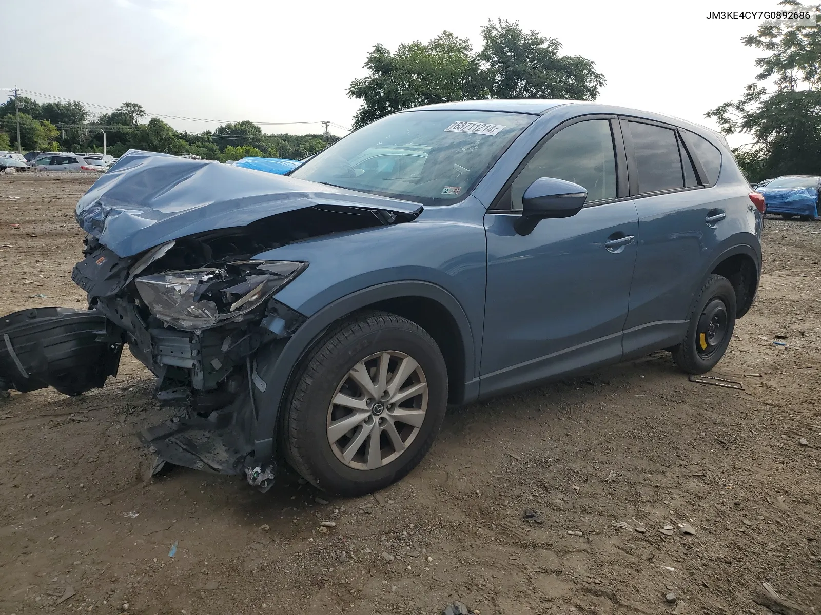 JM3KE4CY7G0892686 2016 Mazda Cx-5 Touring