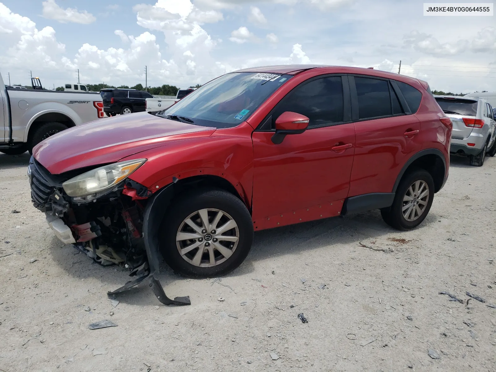 JM3KE4BY0G0644555 2016 Mazda Cx-5 Sport