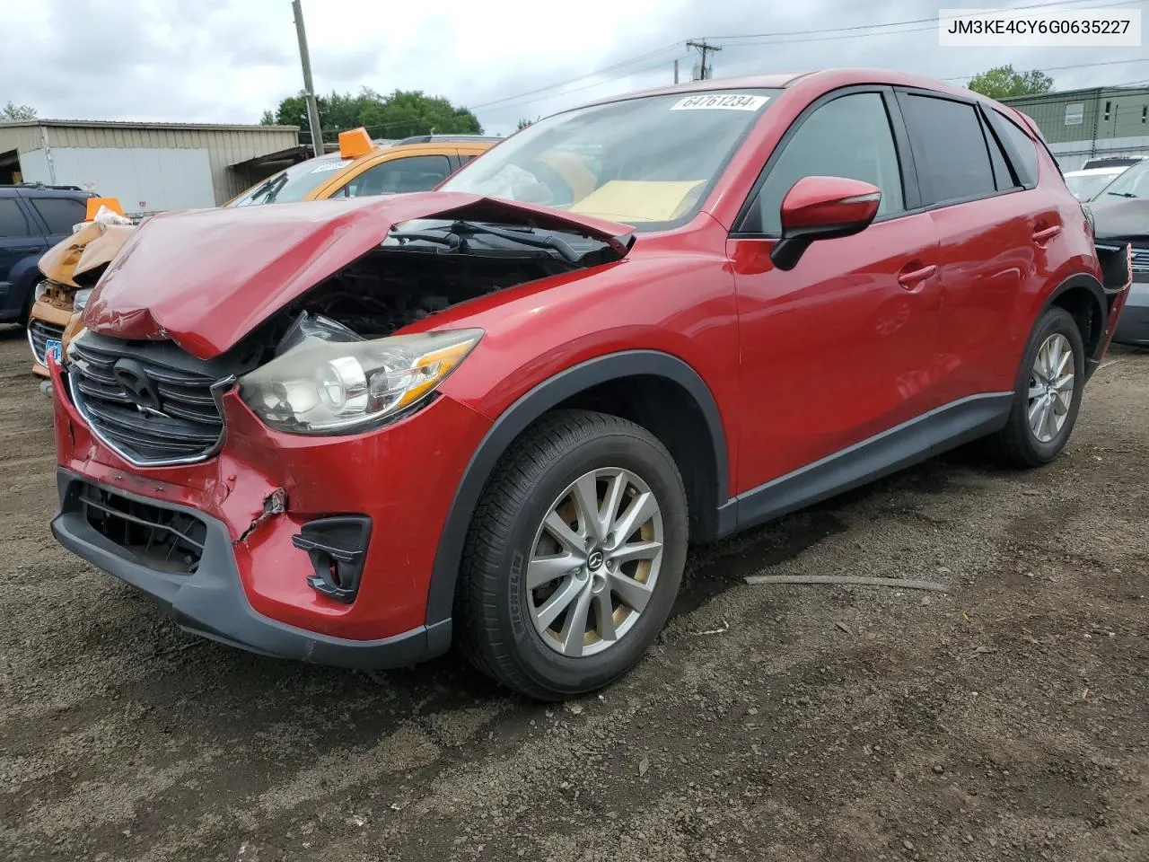 2016 Mazda Cx-5 Touring VIN: JM3KE4CY6G0635227 Lot: 64761234