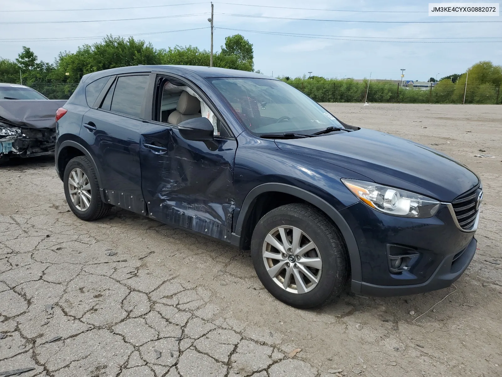 JM3KE4CYXG0882072 2016 Mazda Cx-5 Touring