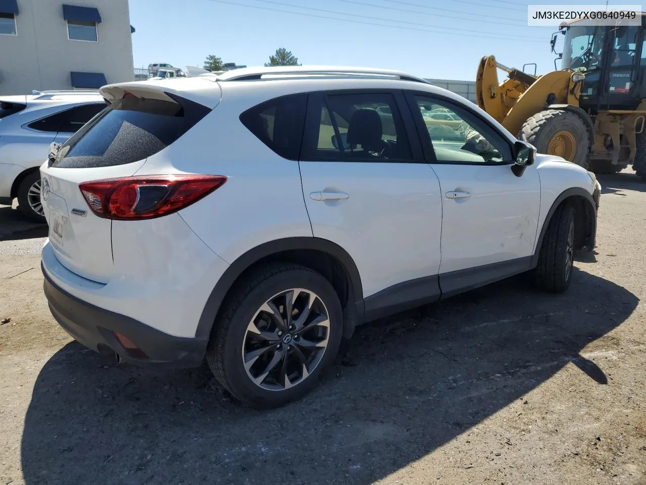 2016 Mazda Cx-5 Gt VIN: JM3KE2DYXG0640949 Lot: 67168334