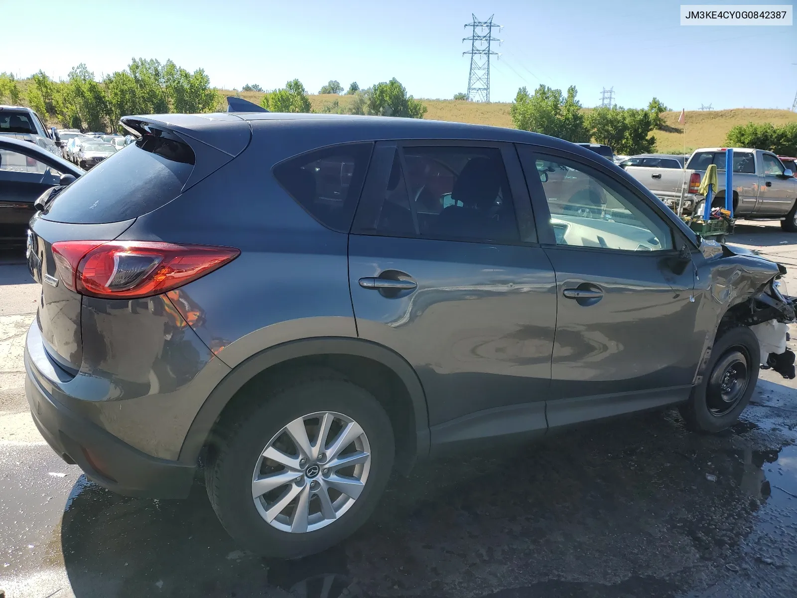 JM3KE4CY0G0842387 2016 Mazda Cx-5 Touring