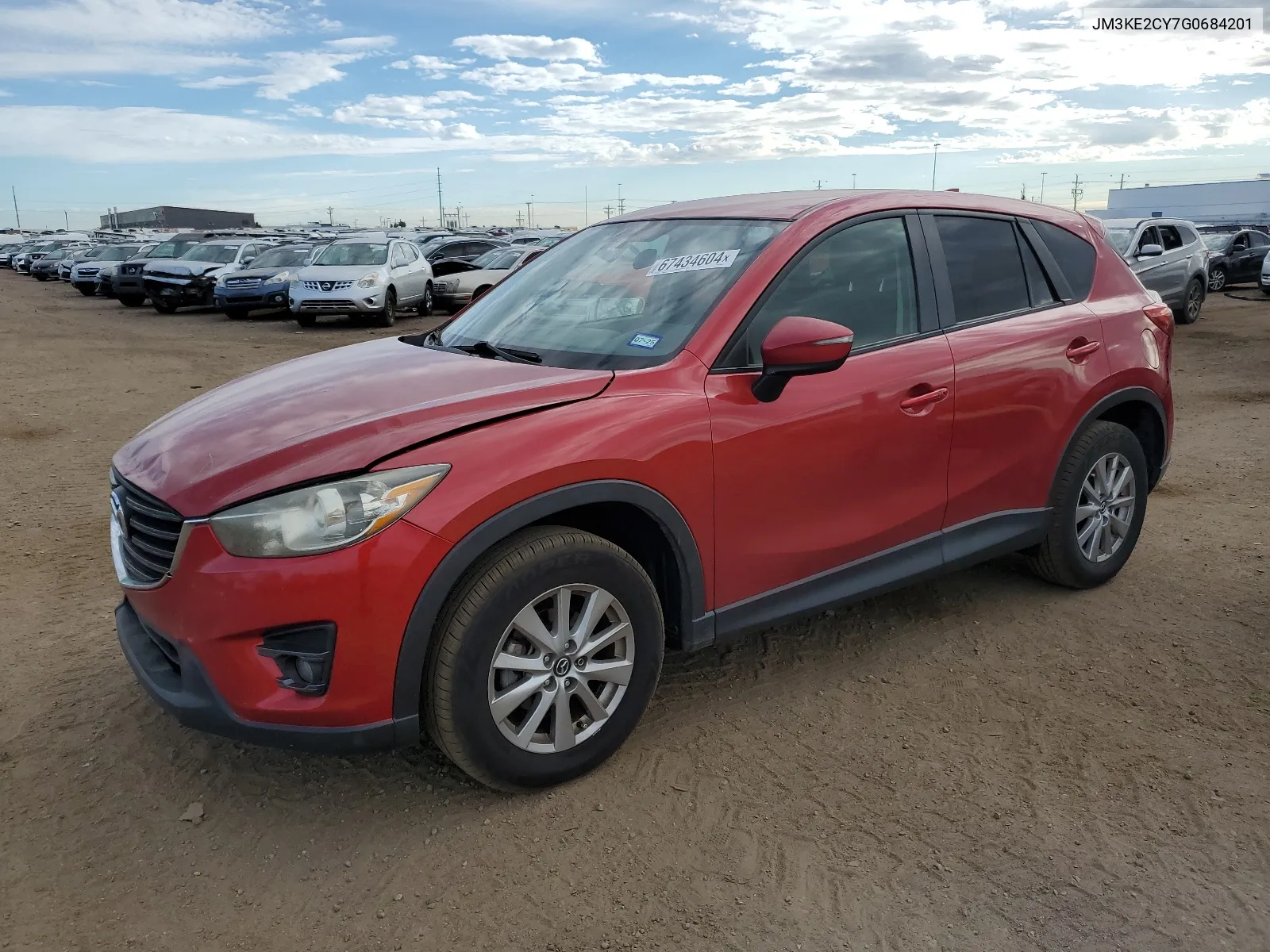 JM3KE2CY7G0684201 2016 Mazda Cx-5 Touring