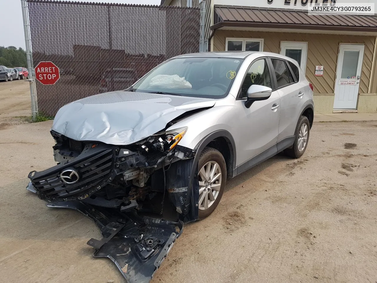 JM3KE4CY3G0793265 2016 Mazda Cx-5 Touring