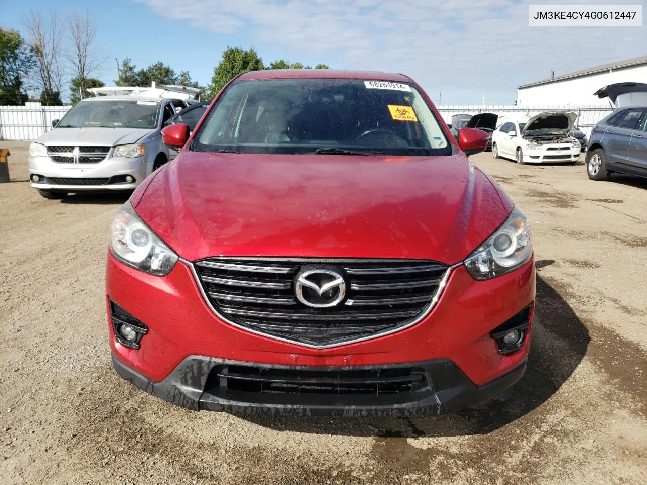 2016 Mazda Cx-5 Touring VIN: JM3KE4CY4G0612447 Lot: 68264914