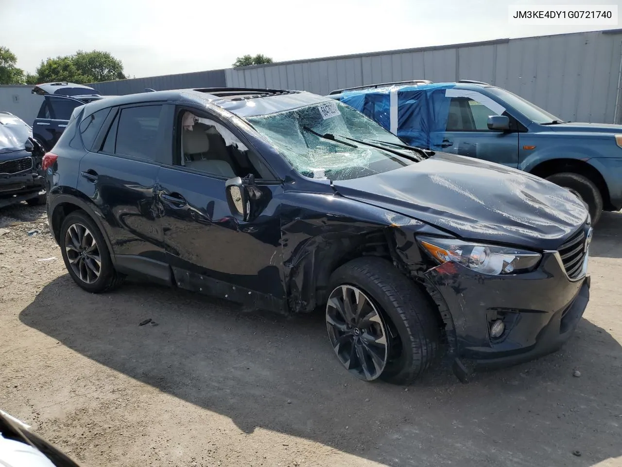 2016 Mazda Cx-5 Gt VIN: JM3KE4DY1G0721740 Lot: 68476224