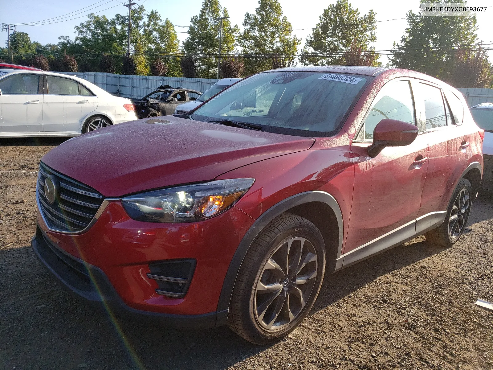 JM3KE4DYXG0693677 2016 Mazda Cx-5 Gt