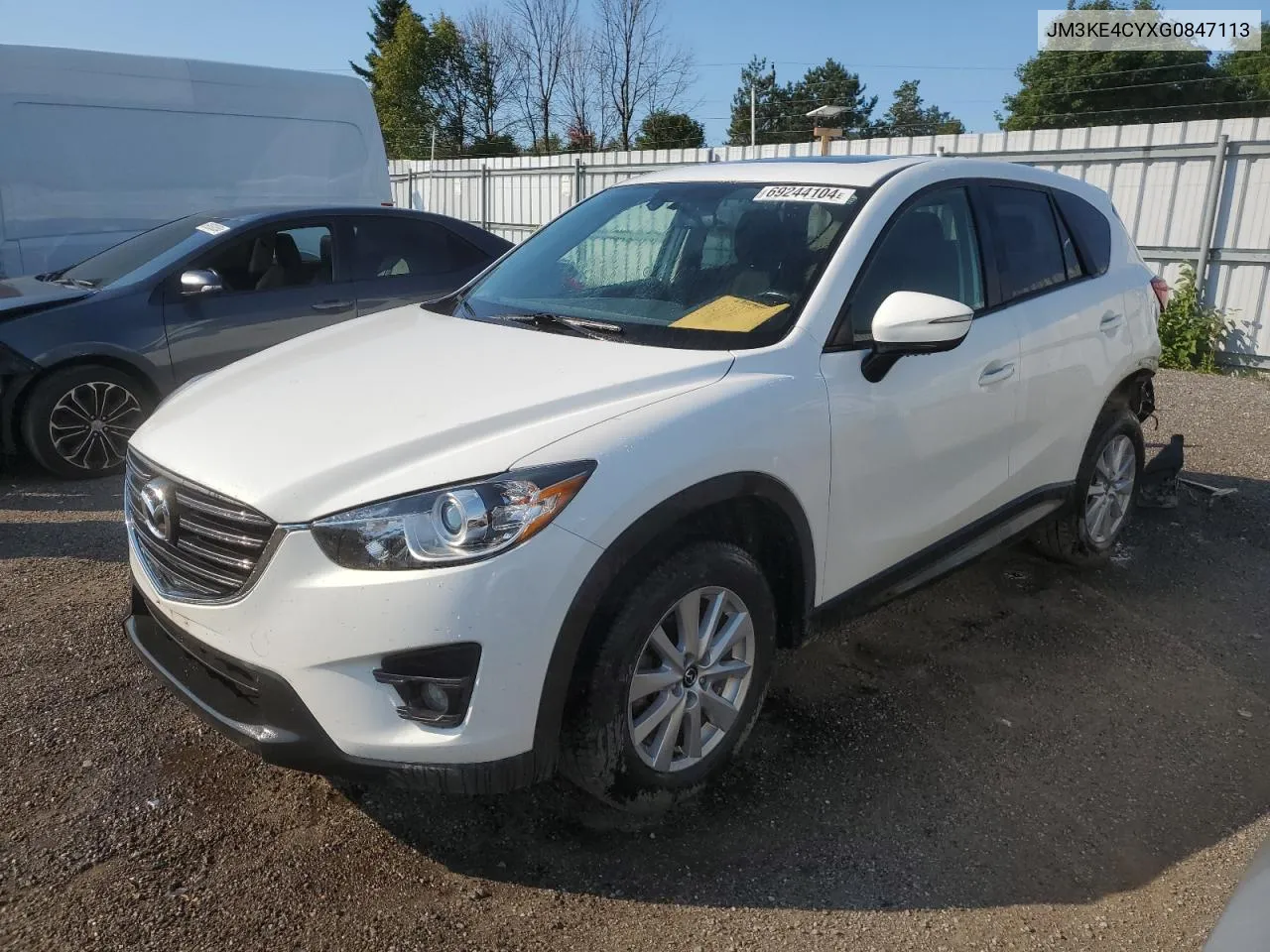 JM3KE4CYXG0847113 2016 Mazda Cx-5 Touring