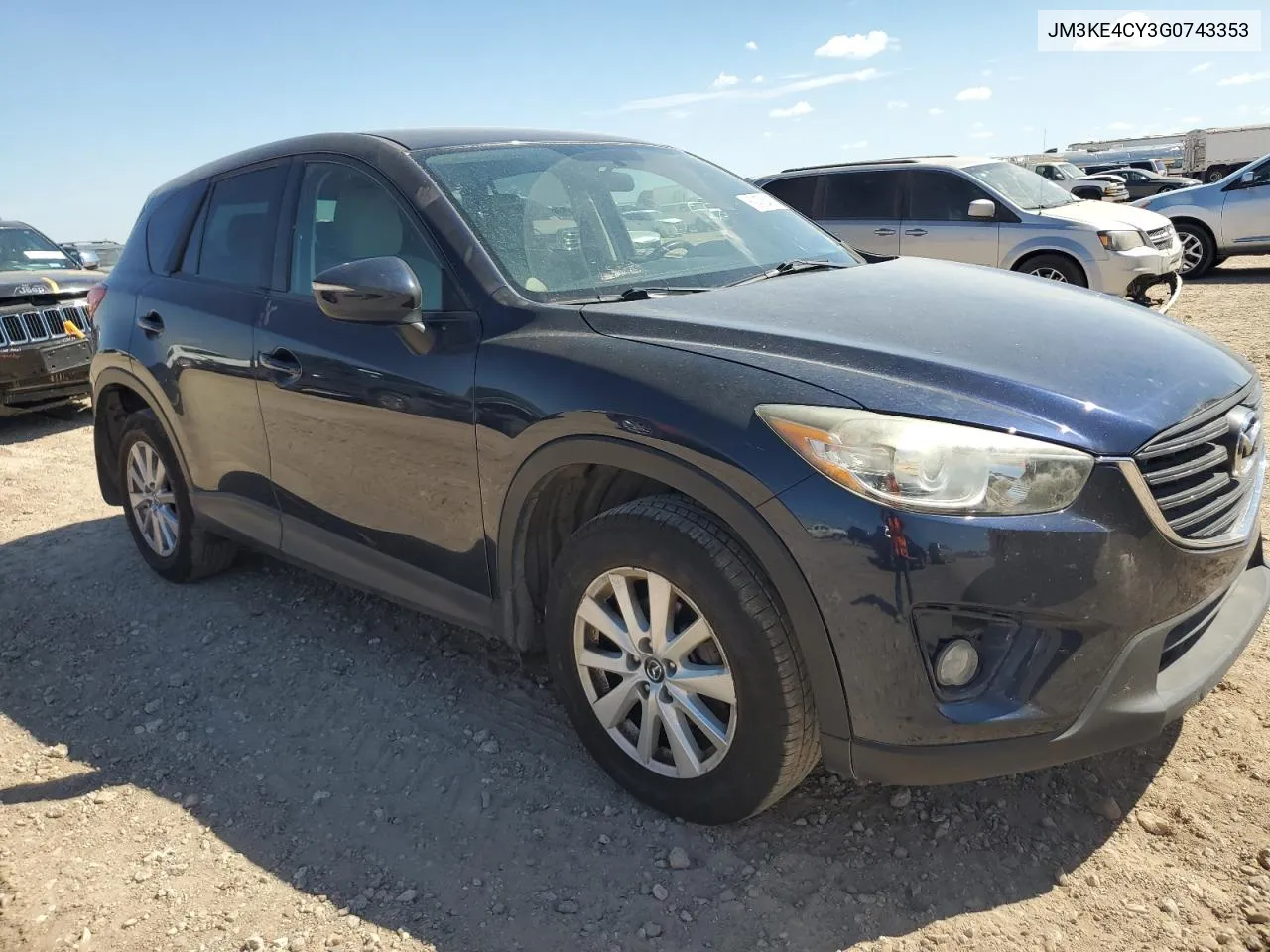 JM3KE4CY3G0743353 2016 Mazda Cx-5 Touring