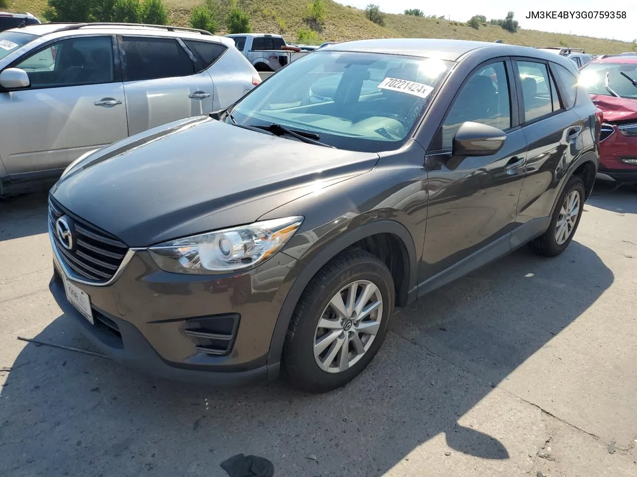 JM3KE4BY3G0759358 2016 Mazda Cx-5 Sport