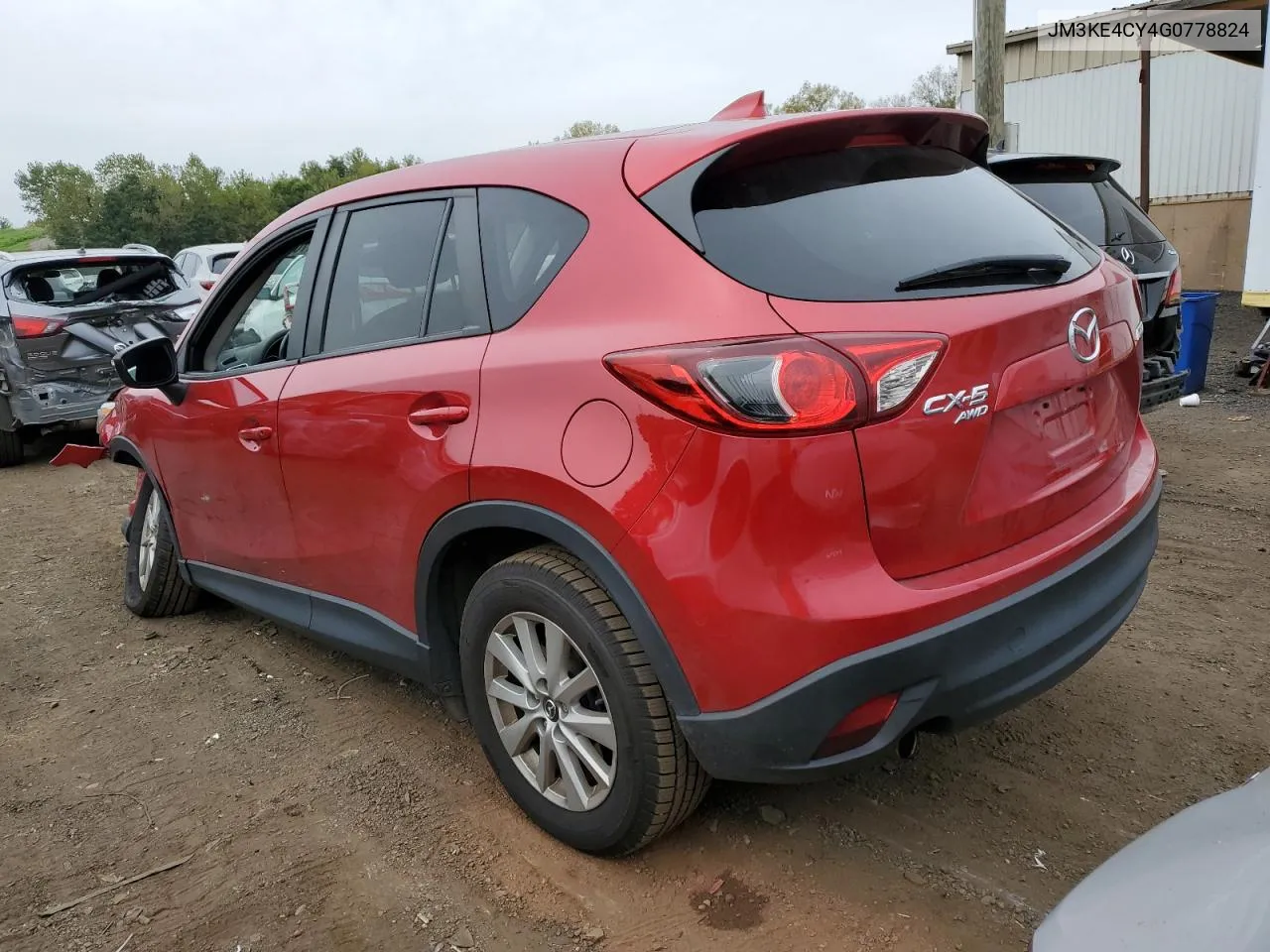 JM3KE4CY4G0778824 2016 Mazda Cx-5 Touring