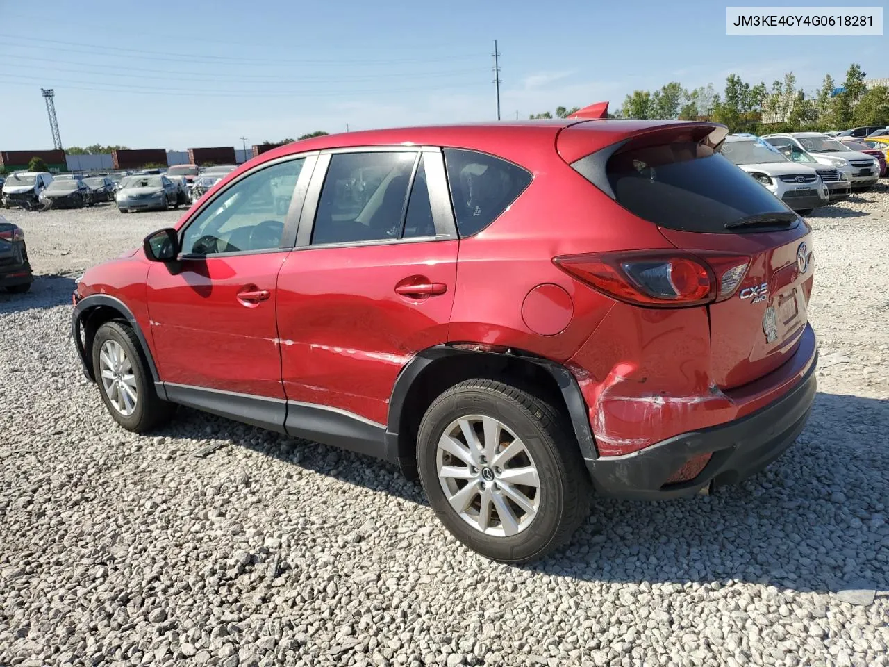 2016 Mazda Cx-5 Touring VIN: JM3KE4CY4G0618281 Lot: 70511744