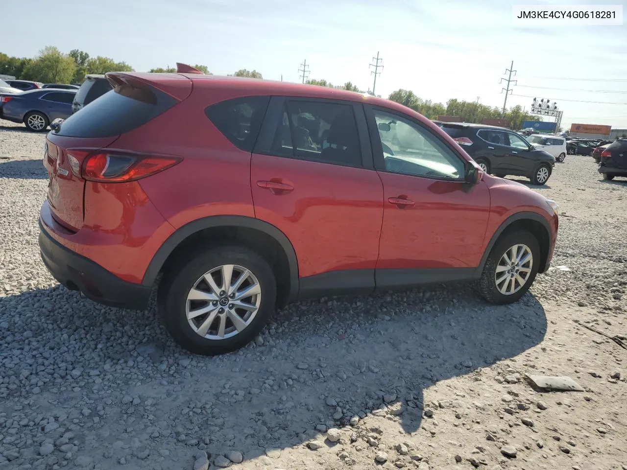 2016 Mazda Cx-5 Touring VIN: JM3KE4CY4G0618281 Lot: 70511744