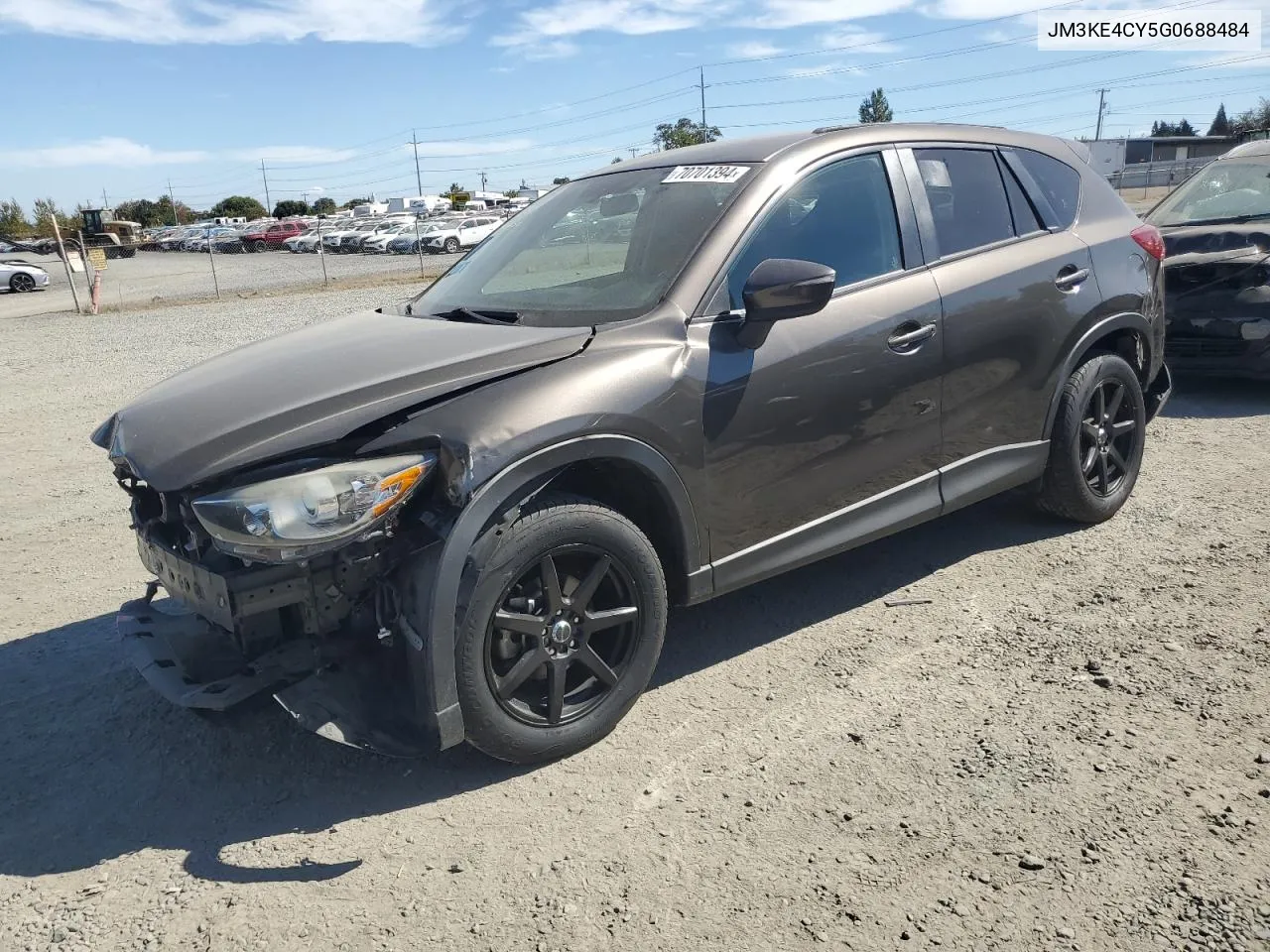 2016 Mazda Cx-5 Touring VIN: JM3KE4CY5G0688484 Lot: 70701394