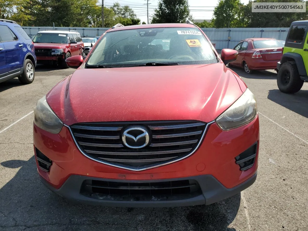 2016 Mazda Cx-5 Gt VIN: JM3KE4DY5G0754563 Lot: 70741654