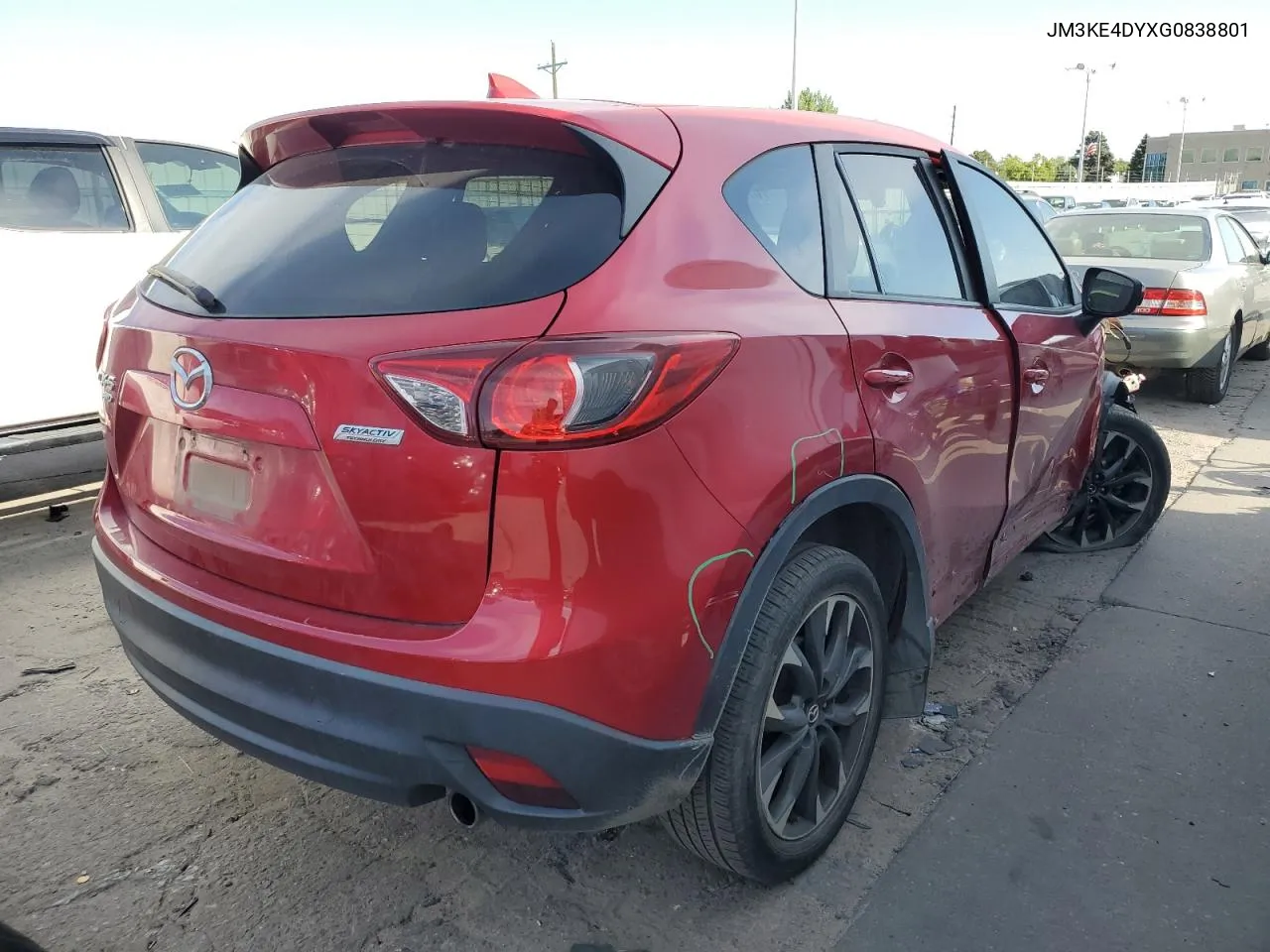 2016 Mazda Cx-5 Gt VIN: JM3KE4DYXG0838801 Lot: 70796014