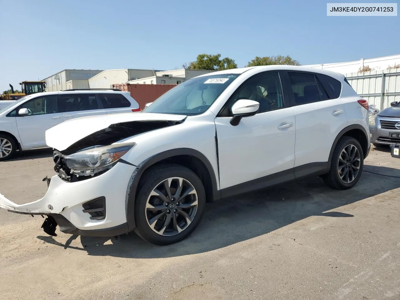 2016 Mazda Cx-5 Gt VIN: JM3KE4DY2G0741253 Lot: 70875094