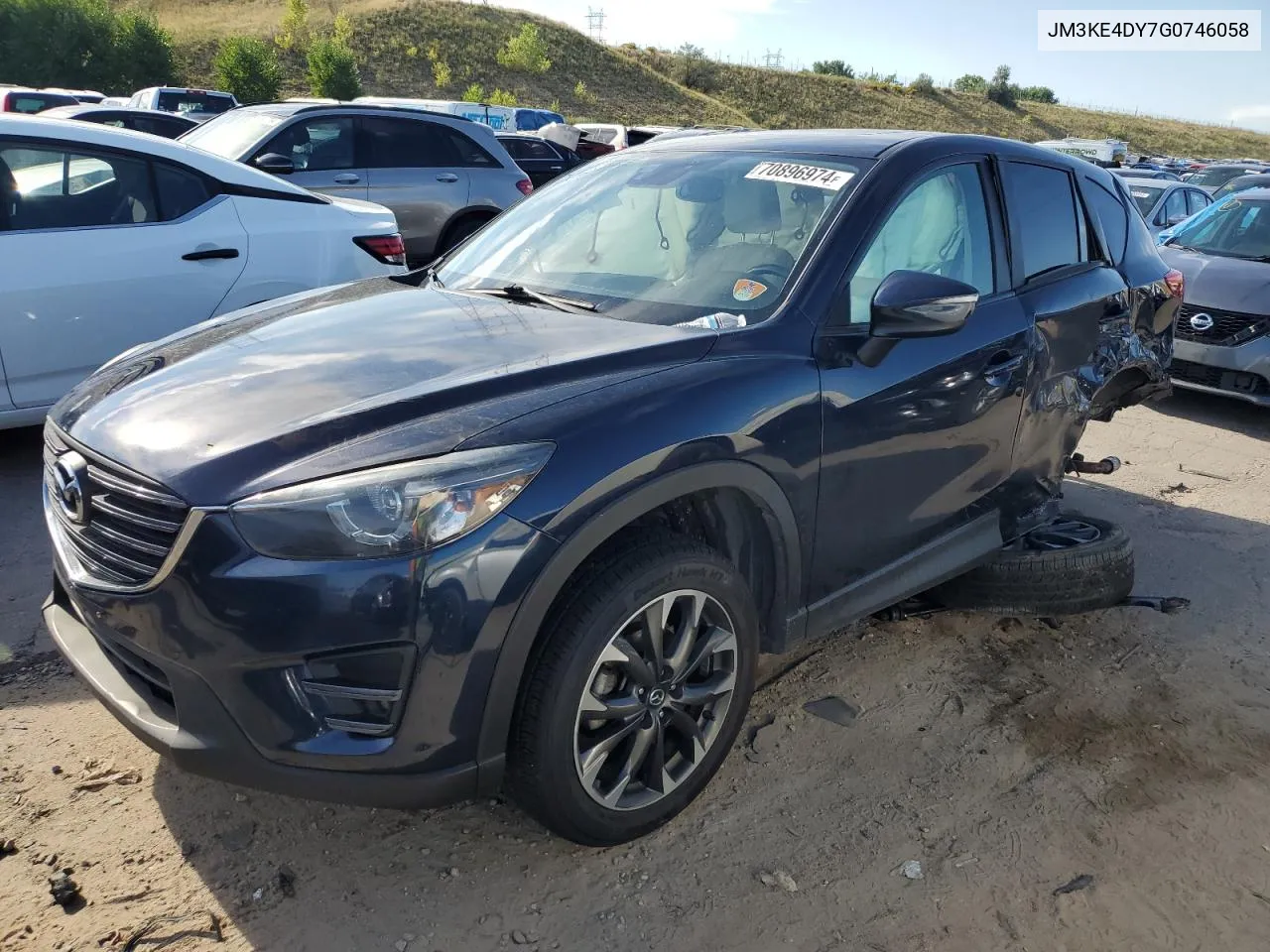 JM3KE4DY7G0746058 2016 Mazda Cx-5 Gt